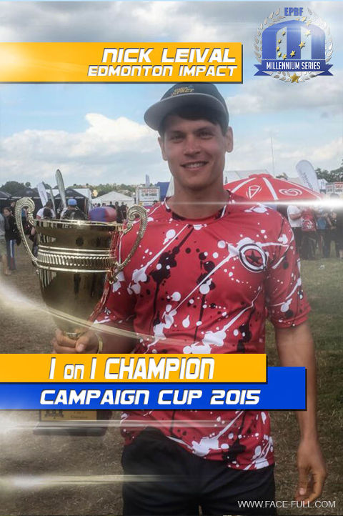 Campaign Cup 2015 1on1 Champion: Nick Leival