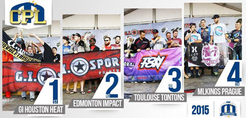 2015 Overall Divisional Podiums: Champions Paintball League