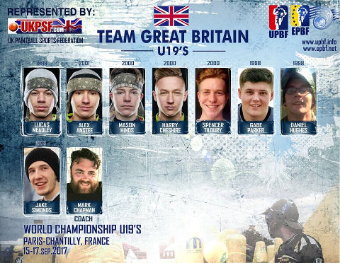 EPBF World Cup U19 2017 Team Great Britain