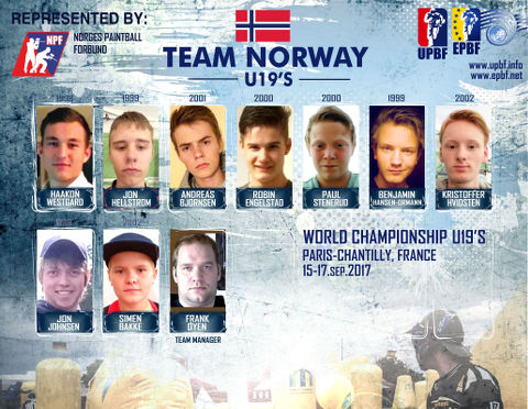 EPBF World Cup U19 2017 Team Norway