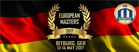 Next event: European Masters in Bitburg, Germany