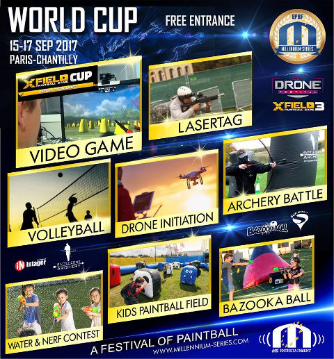 Paintball World Cup 2017 Events