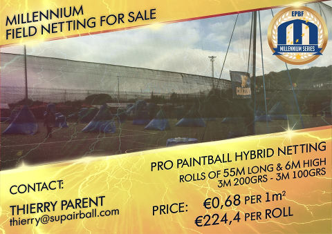 We have a field netting for sale