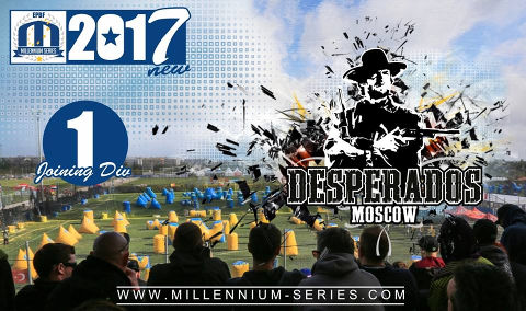 We welcome team Desperados Moscow in Division 1 this year!