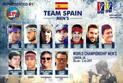 EPBF World Cup Men's 2017 Team Spain