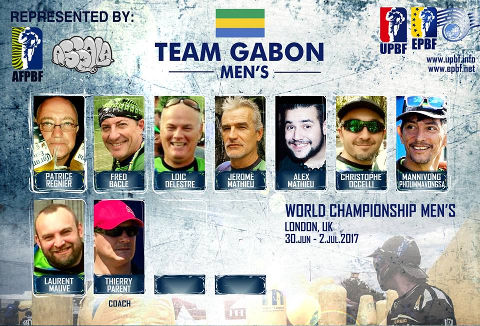 EPBF World Cup Men's 2017 Team Gabon