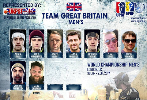 EPBF World Cup Men's 2017 Team Great Britain