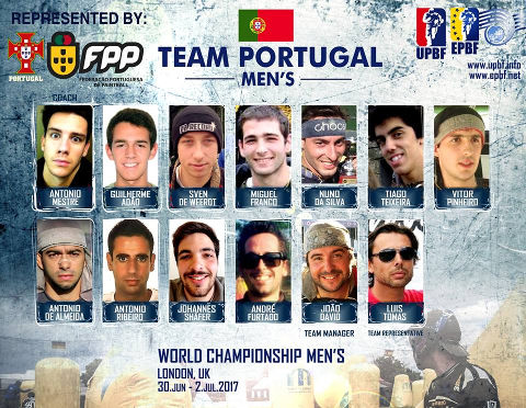 EPBF World Cup Men's 2017 Team Portugal