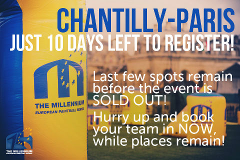 Only 10 days left to register for Chantilly