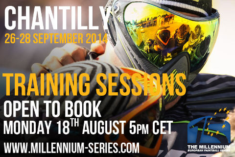 Training booking Chantilly to open Monday