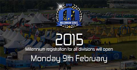 2015 Millennium registration for all Divisions will open Monday, 9th of February