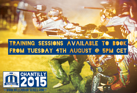 Training sessions registration opens Tuesday, 4rd of August 2015 at 5PM CET