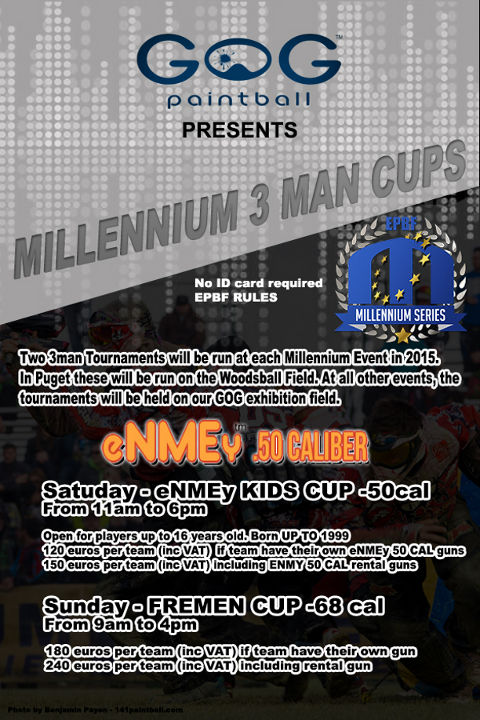 Millennium Series 2015 3 Man Cup