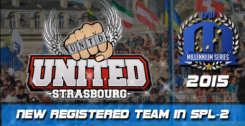 United Strasbourg play Semiprofessional Paintball League 2 in 2015